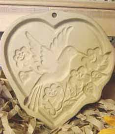 Brown Bag Cookie Art (New Hampshire, USA) 1989 Ceramic Floral Heart Co –  The Standing Rabbit